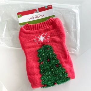 Target Christmas Tree Ugly Sweater Pet Sweater for a Dog, size M